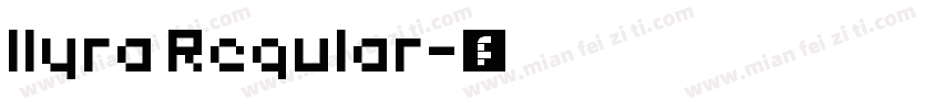 llyra Regular字体转换